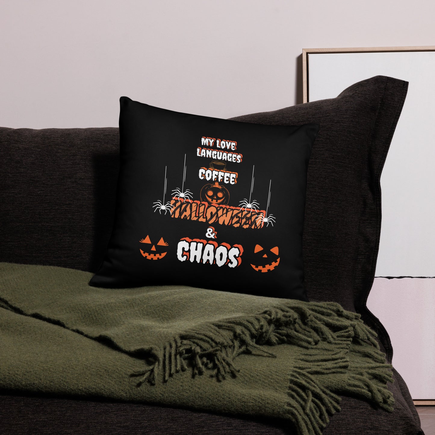 Halloween Basic Pillow 18x 18