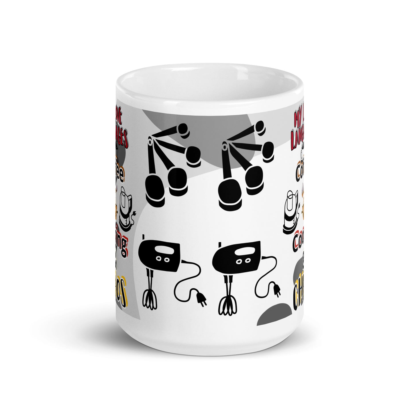 Cooking-White glossy mug 15oz