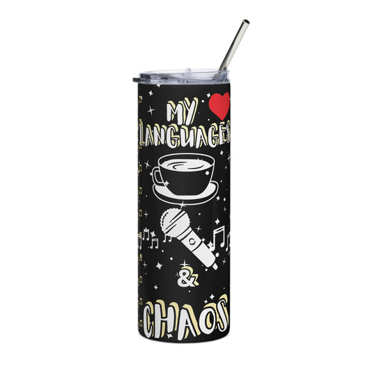 CC& Singing/Music Stainless steel tumbler