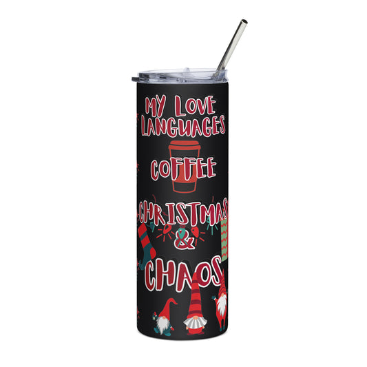 Christmas II Stainless steel tumbler