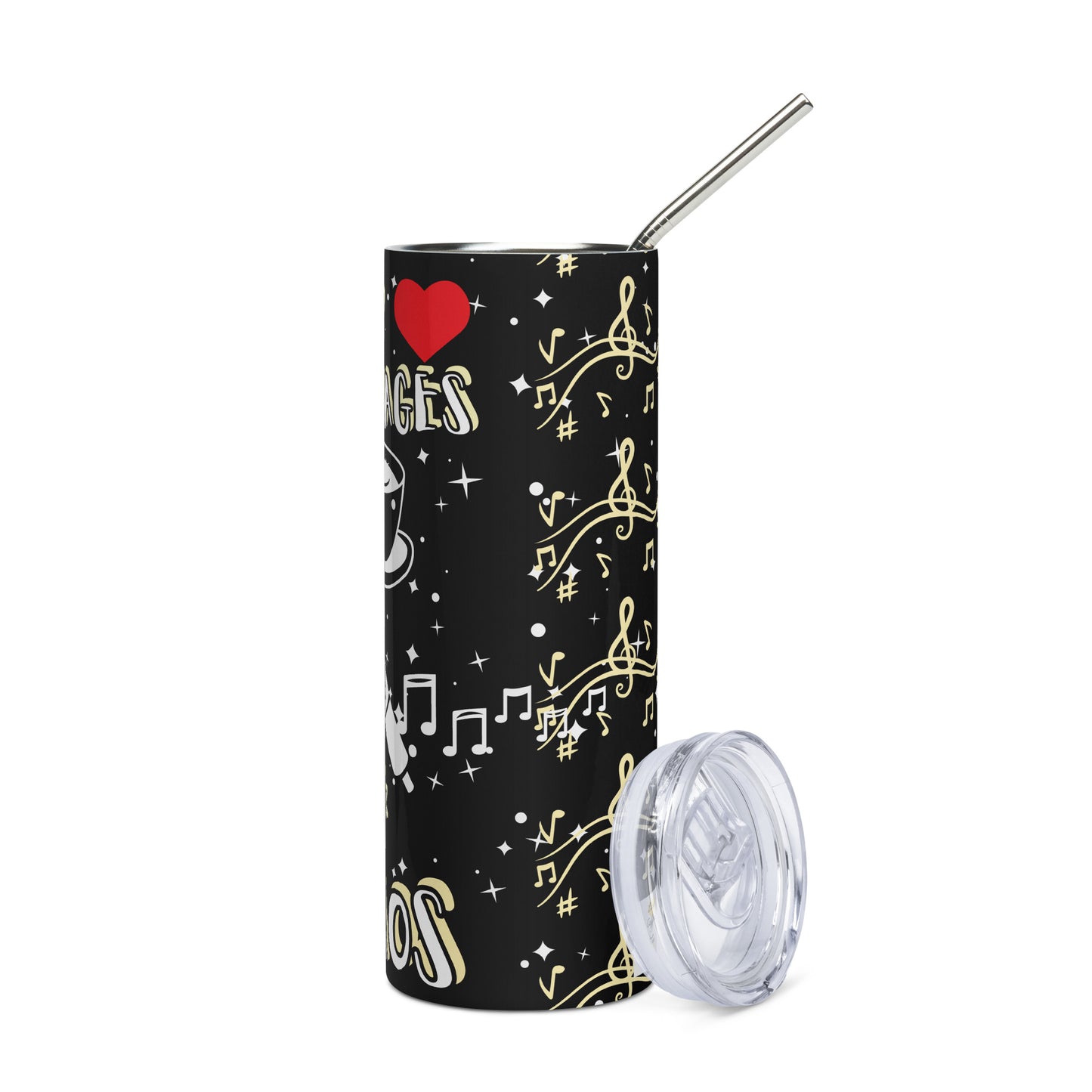 CC& Singing/Music Stainless steel tumbler