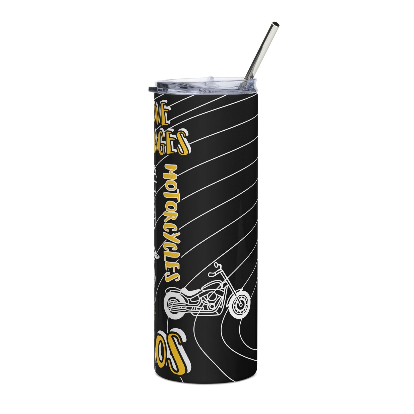 CC & Motorcycles Stainless steel tumbler