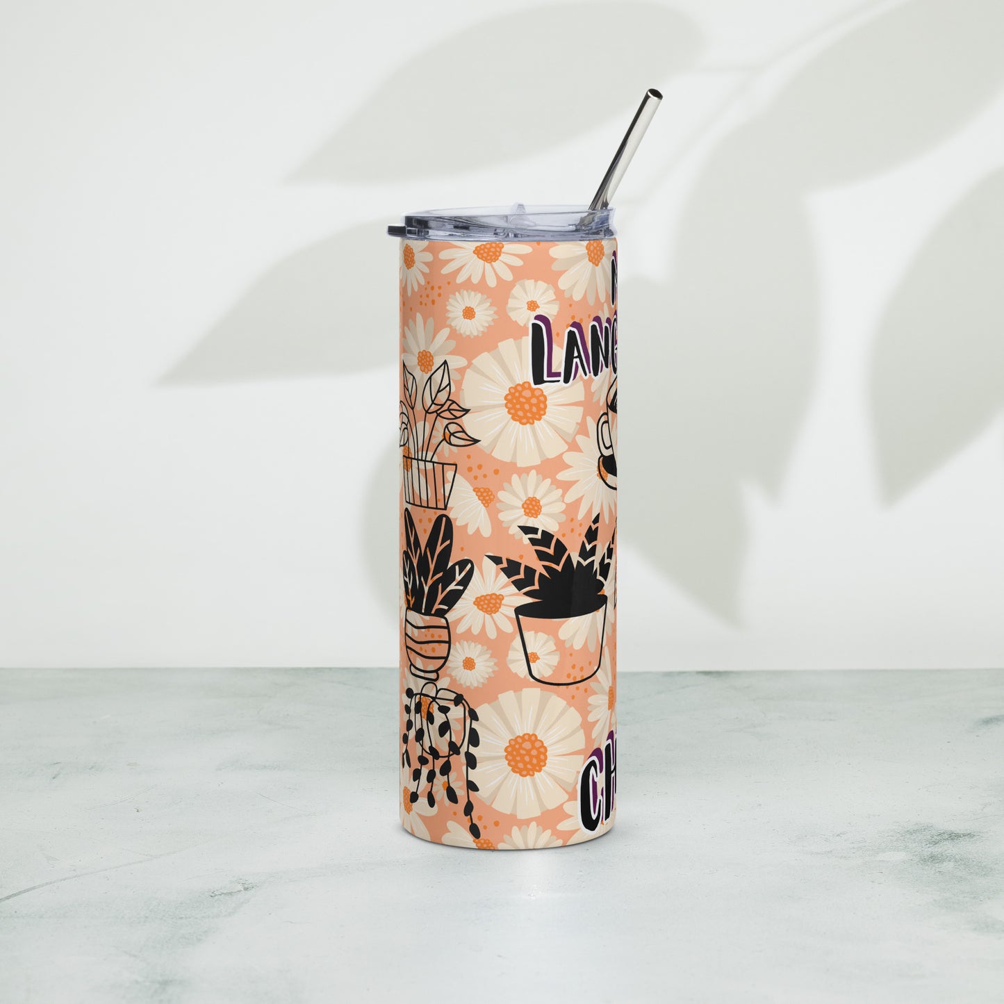 CC & Plants II Stainless steel tumbler