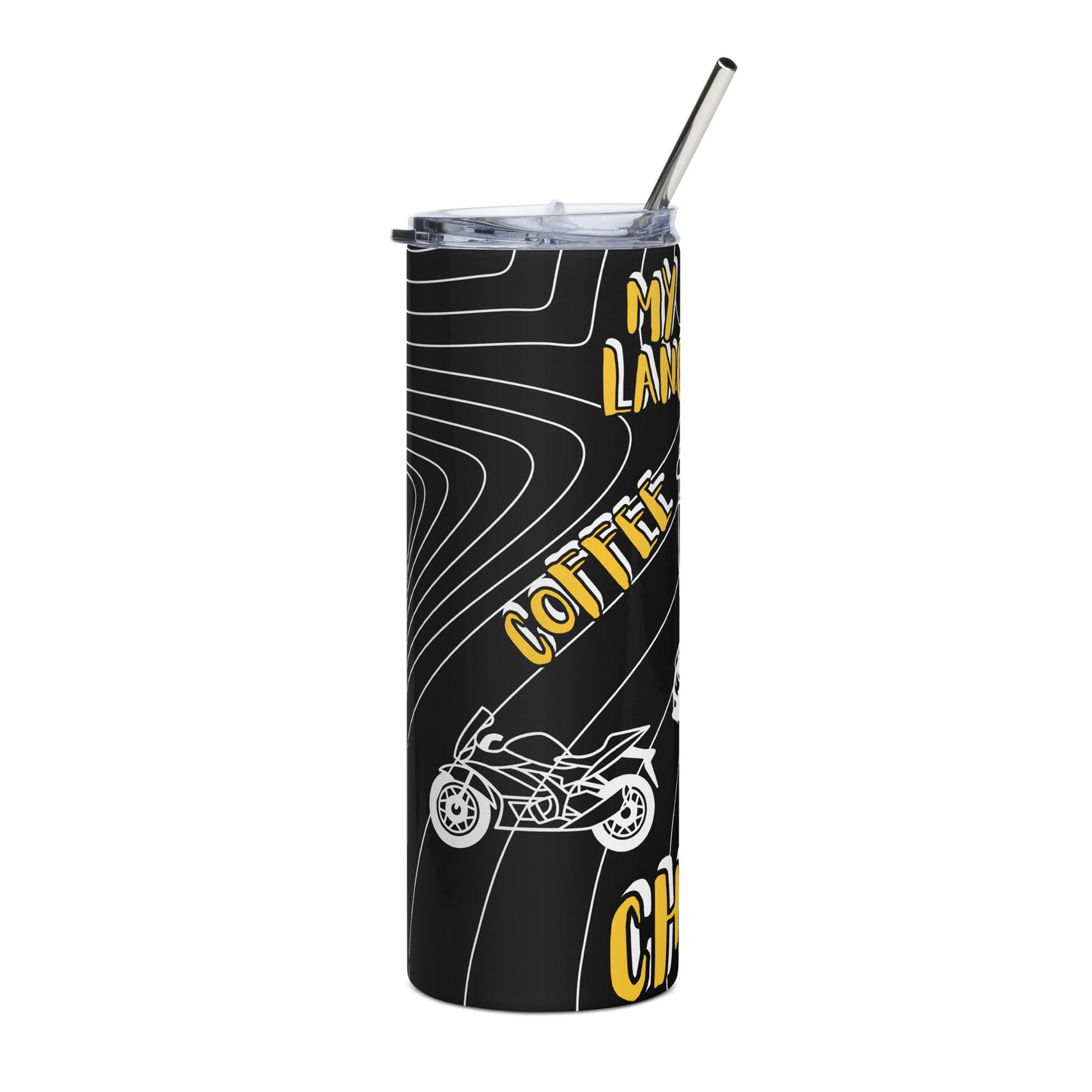 CC & Motorcycles Stainless steel tumbler