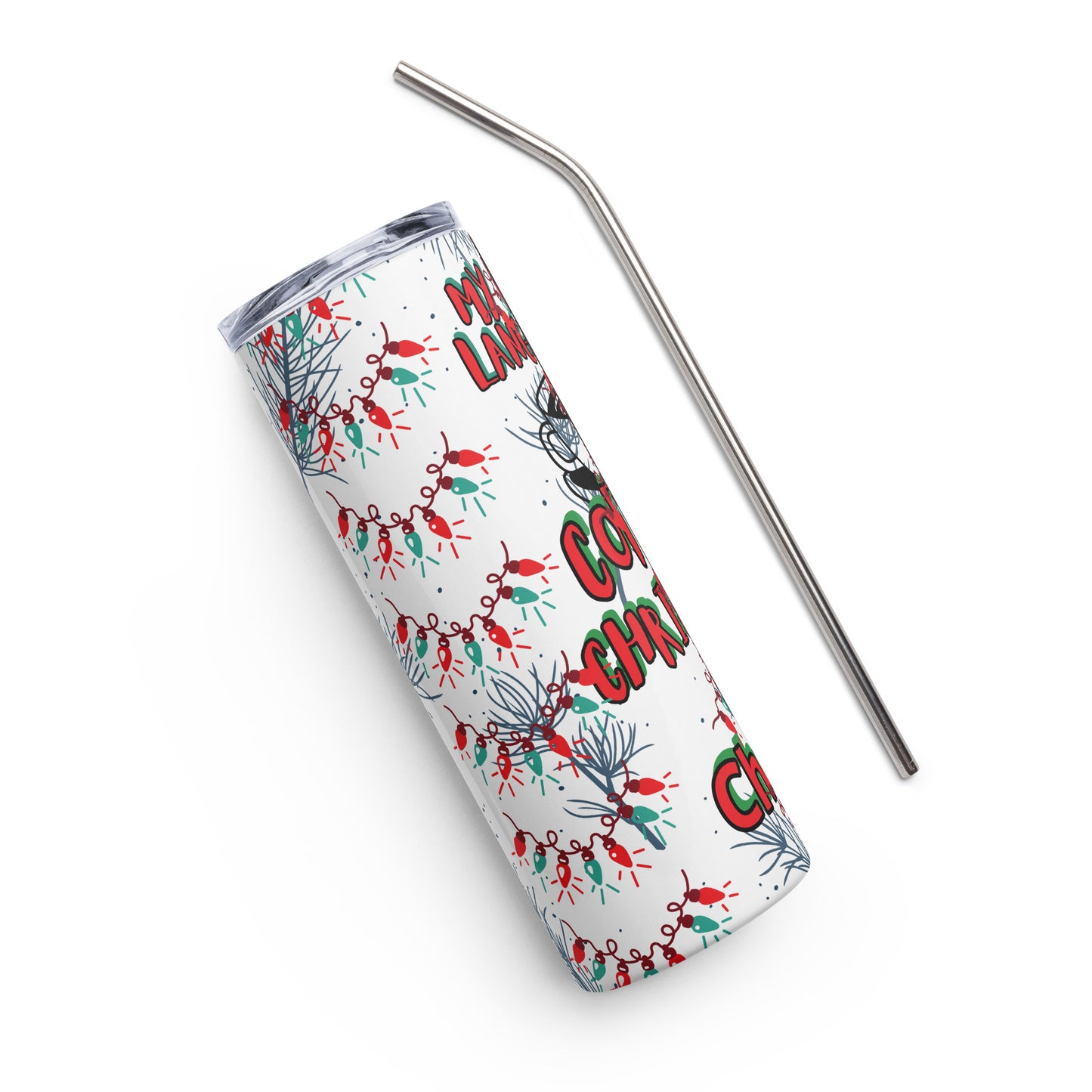 Christmas III Stainless steel tumbler