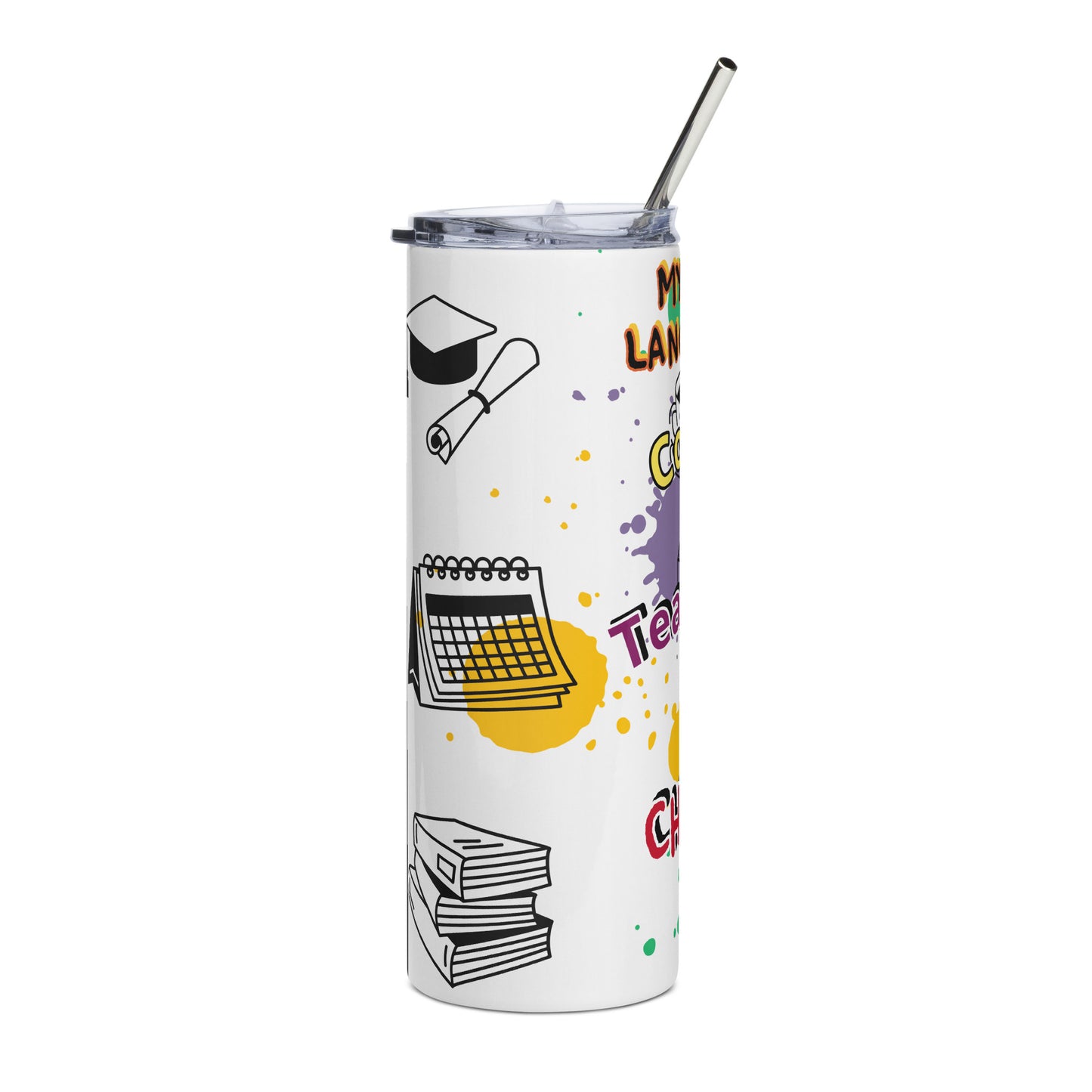 Teaching Stainless steel tumbler