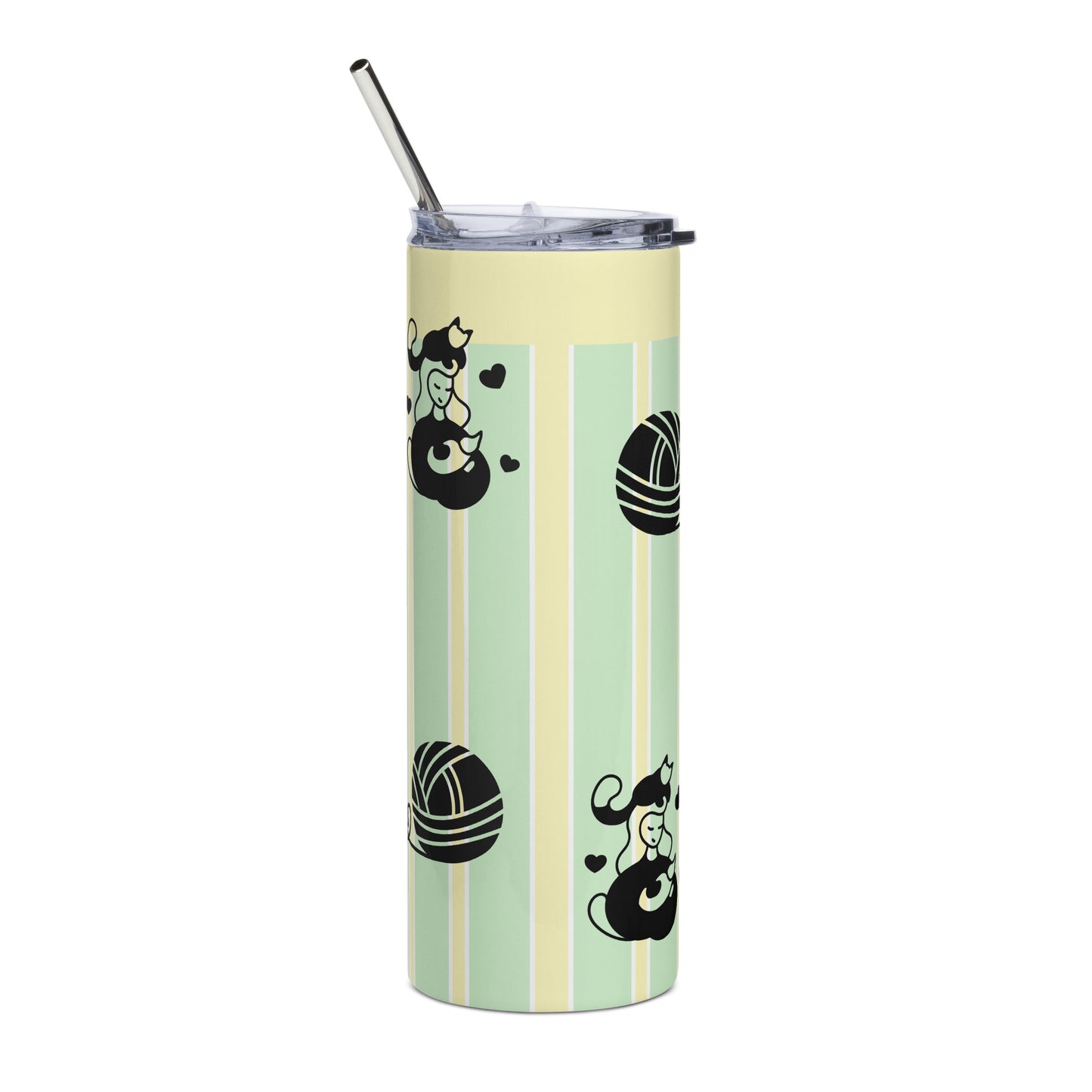 CC & Cats Stainless steel tumbler