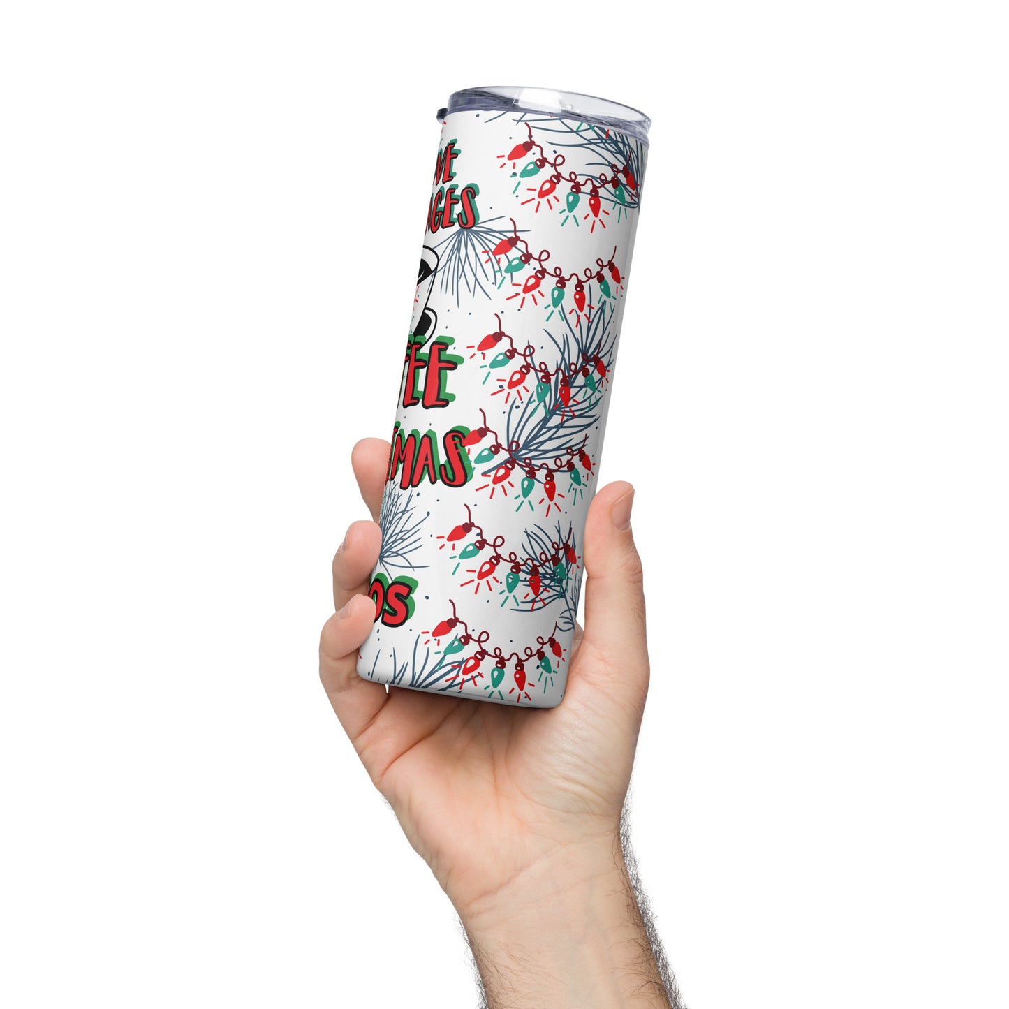 Christmas III Stainless steel tumbler