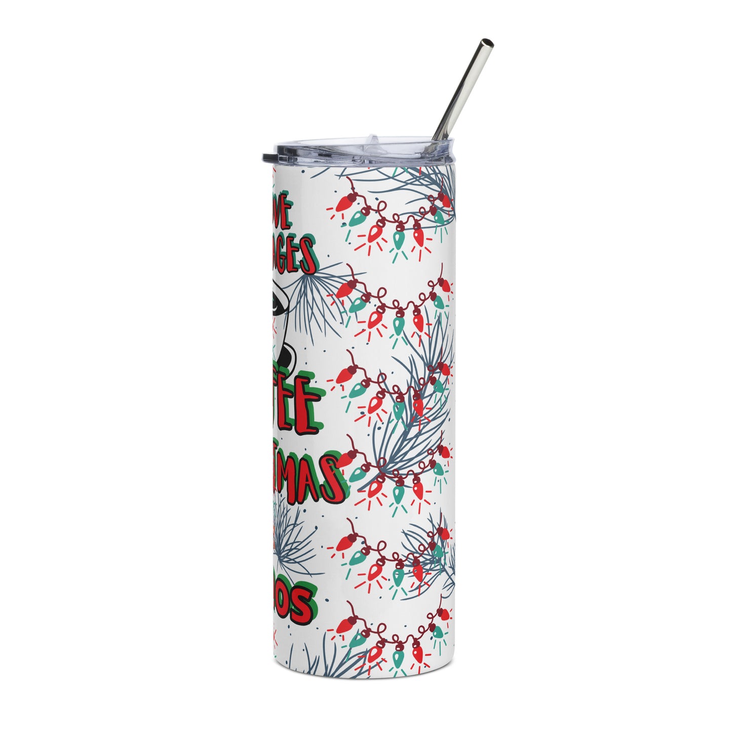 Christmas III Stainless steel tumbler