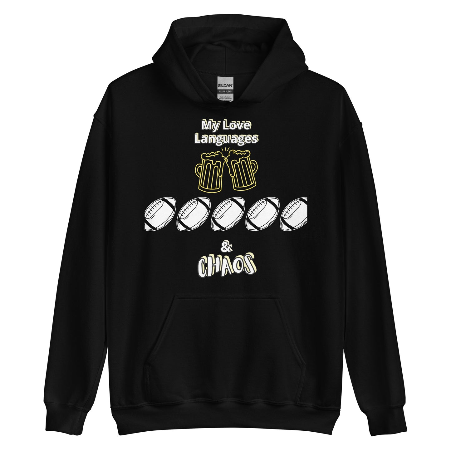 CC & Football Unisex Hoodie