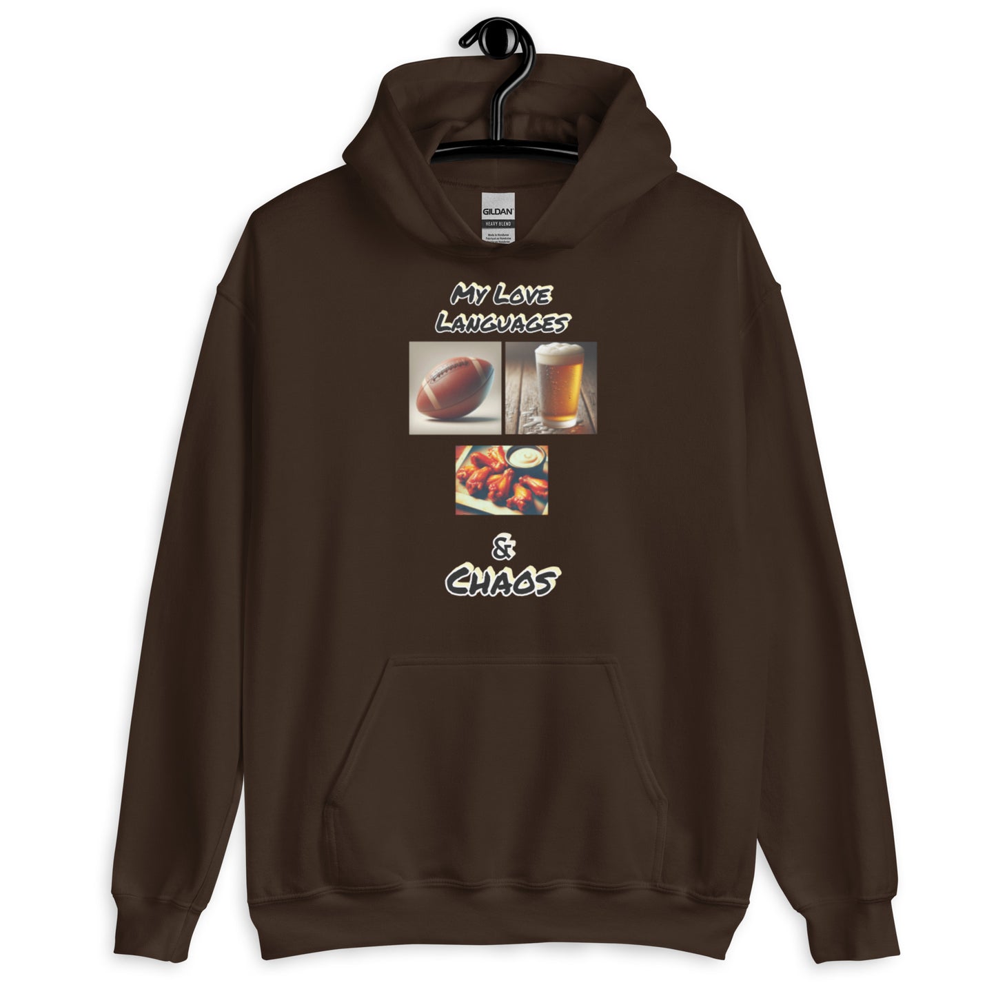 Football Beer Wings Unisex Hoodie