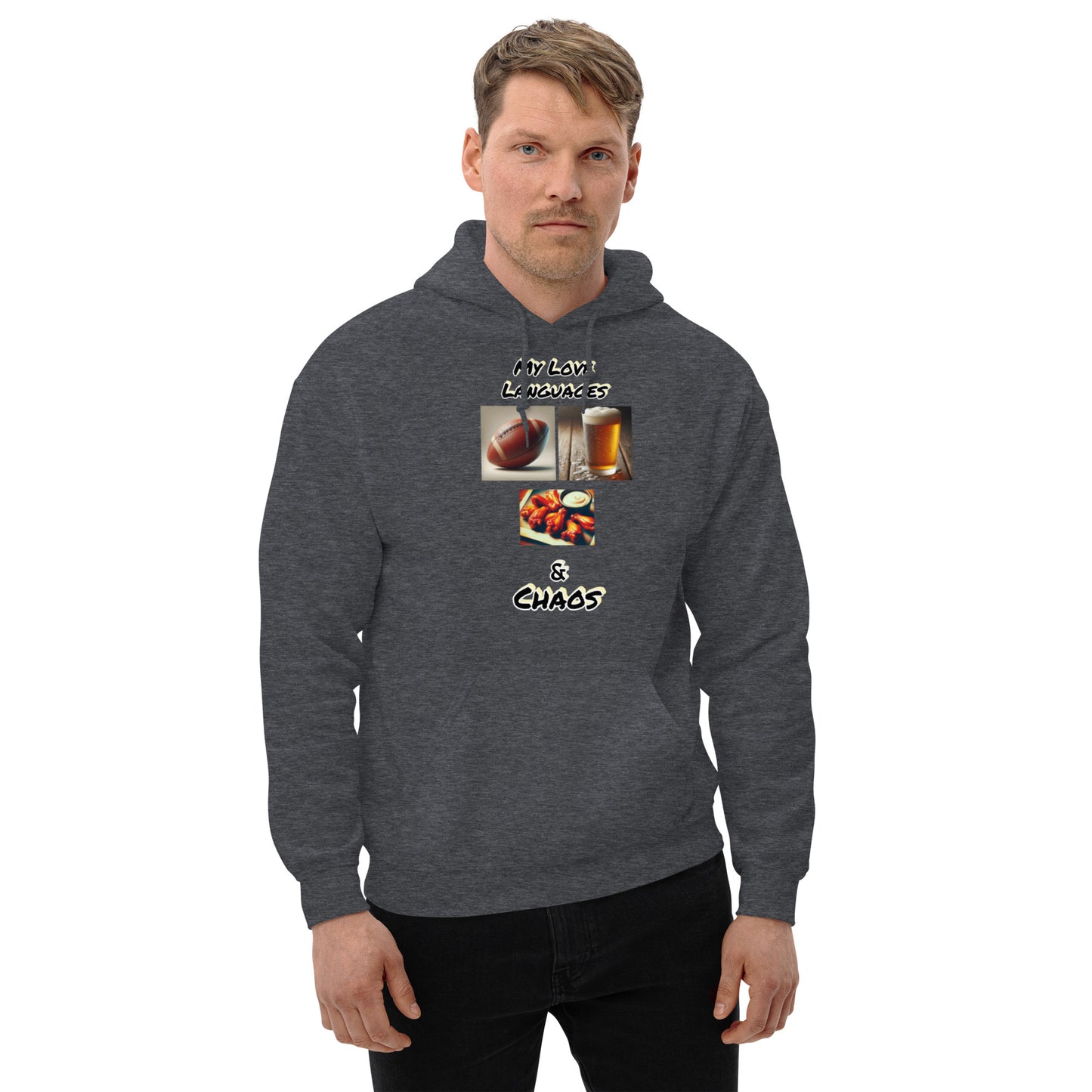 Football Beer Wings Unisex Hoodie