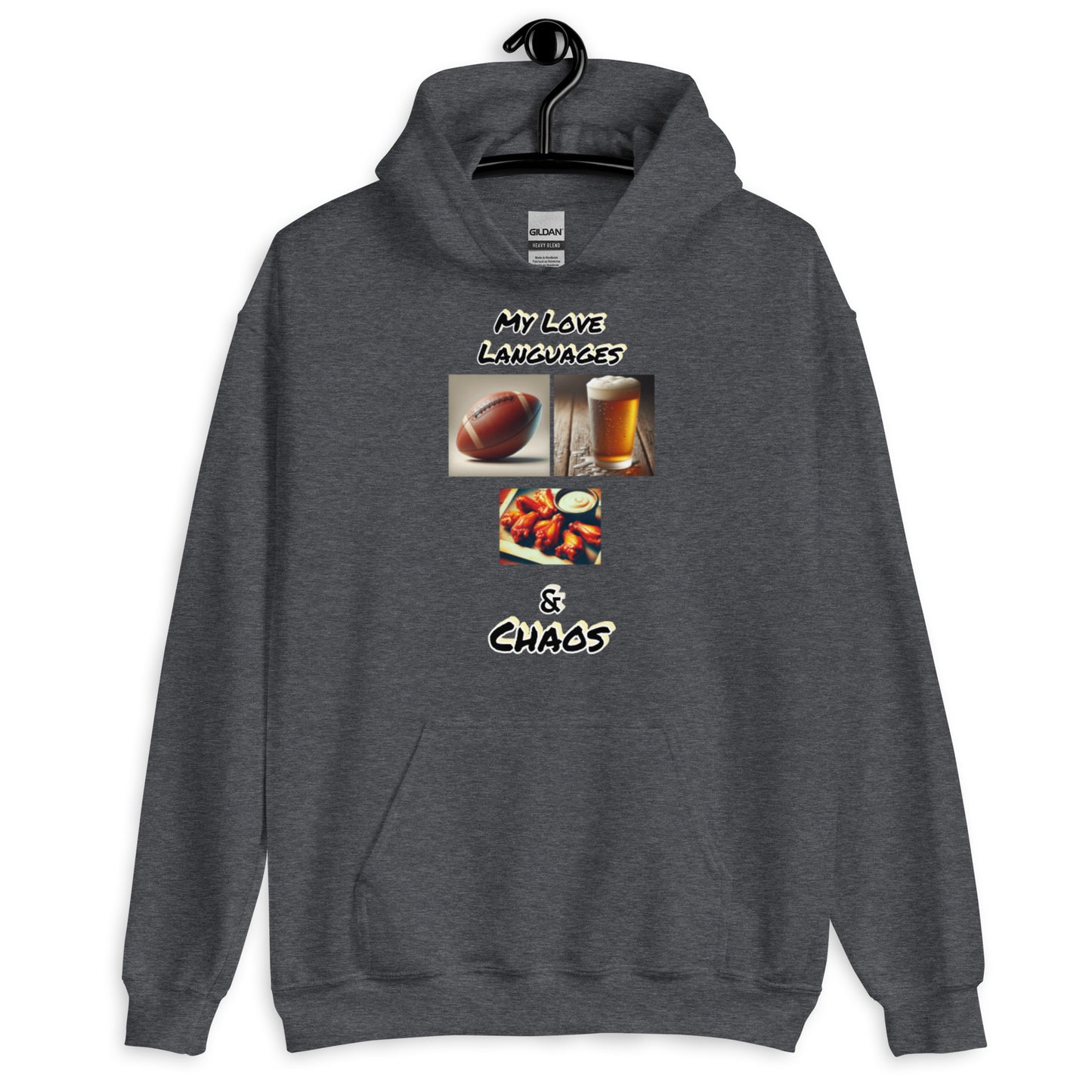 Football Beer Wings Unisex Hoodie