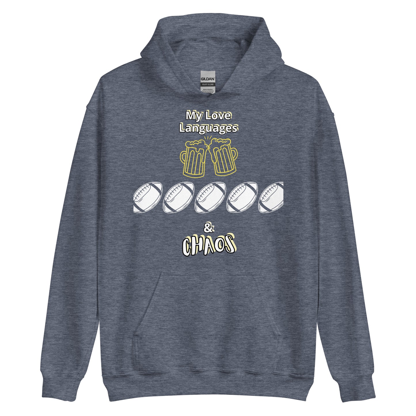 CC & Football Unisex Hoodie