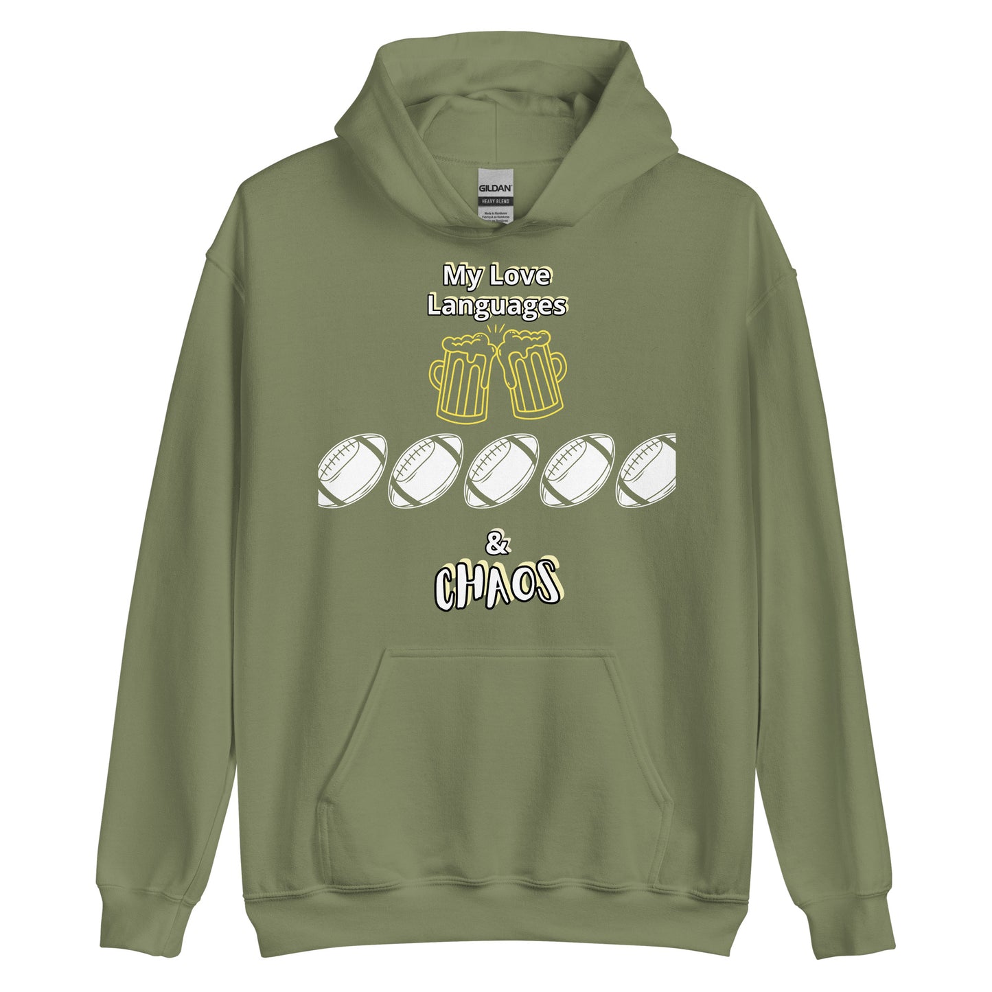 CC & Football Unisex Hoodie