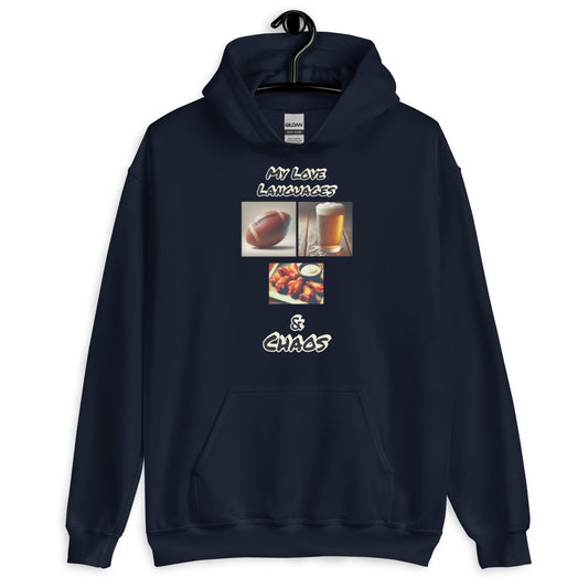 Football Beer Wings Unisex Hoodie