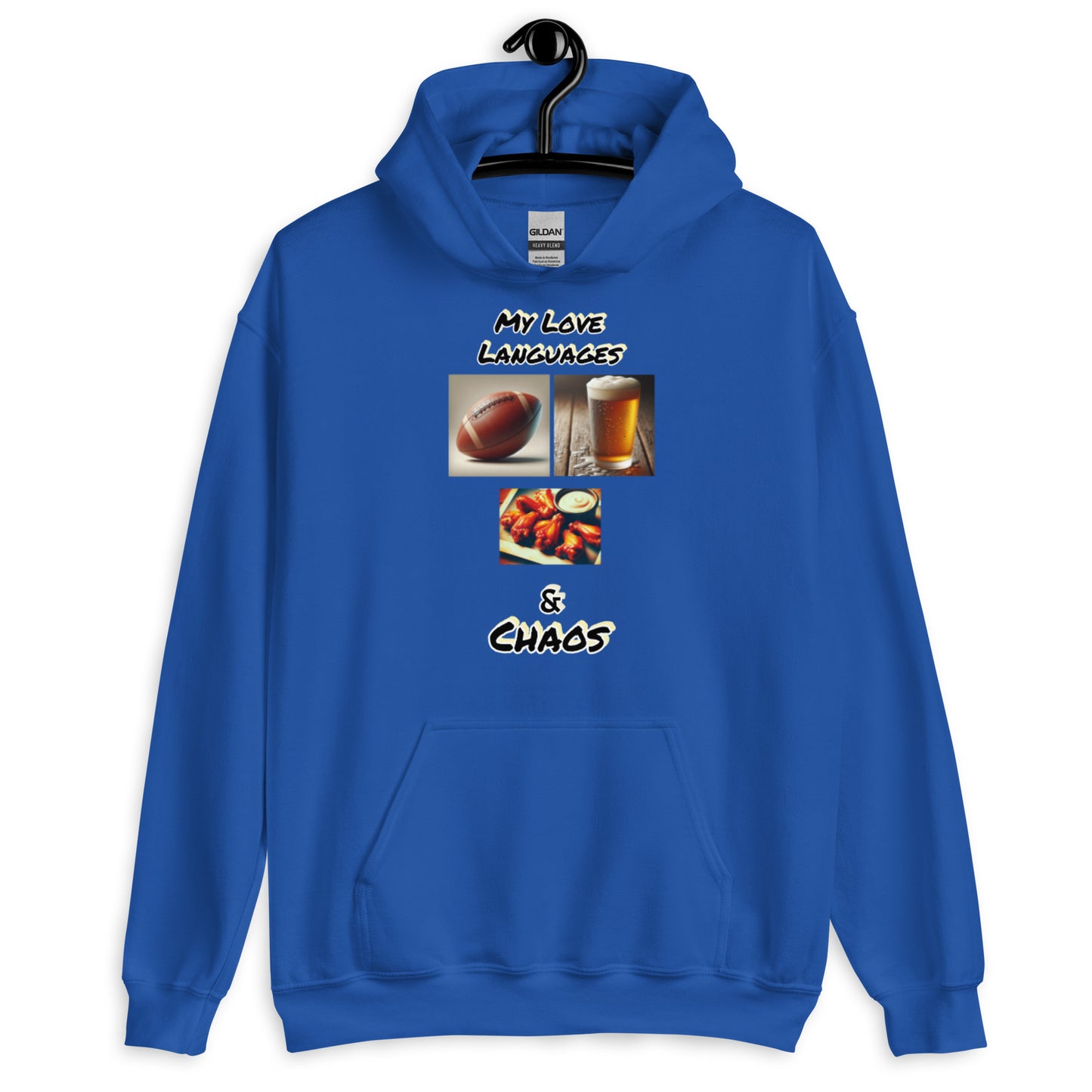 Football Beer Wings Unisex Hoodie